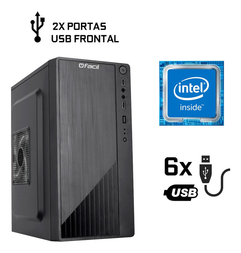 Computador Completo Fácil Intel Core I5 9400f 8gb Ssd 960gb